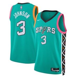 Nike Youth Keldon Johnson San Antonio Spurs 2022 City Edition Swingman Jersey